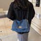 👖 -50% ! ✨ Sac Crossbody en Jean Rétro Grande Capacité – Denim + Métal – Léger & Élégant pour Quotidien Chic 👜