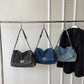 👖 -50% ! ✨ Sac Crossbody en Jean Rétro Grande Capacité – Denim + Métal – Léger & Élégant pour Quotidien Chic 👜