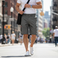 📢 OFFRE LIMITÉE -50% ! 👖 Short Cargo Homme – Taille Élastique, Multi-Poches & Tissu Polyester Durable – Confort et Style pour Toutes Vos Aventures Quotidiennes 🍁✨