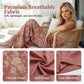 👖🌸 PROMO LIMITÉE 50% ! Pantalon Palazzo Femme Imprimé Floral – Taille Élastique, Jambes Extra-Larges, Tissu Léger, 2 Couleurs, 6 Tailles, Style Bohème & Vacances ✨