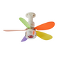 🌀🎵 PROMO FLASH 50% ! Ventilateur Plafond 3-en-1 – Lumière LED RGB, Enceinte Bluetooth, 3 Vitesses Silencieuses, Minuterie, Idéal Salon & Chambre 🛋️