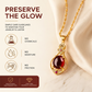 🍀💎 PROMO FLASH 50% ! Collier Trèfle & Goutte d'Eau – Finition Dorée, Élégant, Porte-Bonheur, Parfait Cadeau Chic & Quotidien ✨