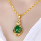 🍀💎 PROMO FLASH 50% ! Collier Trèfle & Goutte d'Eau – Finition Dorée, Élégant, Porte-Bonheur, Parfait Cadeau Chic & Quotidien ✨