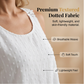 📢👗 PROMO FLASH 40% ! Débardeur Femme Bretelles en Dentelle & Pois – Tissu Mousseline Léger, Double Couche, 8 Couleurs, Taille S-2XL, Polyvalent & Élégant ✨