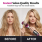 💇‍♀️ 50% DE RÉDUCTION ! ⏰ Brosse Soufflante 3-en-1 – Sèche, Lisse & Coiffe – Tête Extra-Large, Panneau Flottant & 1000W – Brushing Rapide comme au Salon ✨🌀🌿