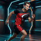 👕🏃‍♂️ PROMO FLASH 50% ! Ensemble Homme Imprimé Graphique – Design Audacieux, Tissu Respirant, 3 Couleurs, 8 Tailles, Parfait Sport & Quotidien Décontracté ✨