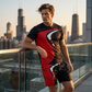 👕🏃‍♂️ PROMO FLASH 50% ! Ensemble Homme Imprimé Graphique – Design Audacieux, Tissu Respirant, 3 Couleurs, 8 Tailles, Parfait Sport & Quotidien Décontracté ✨