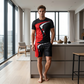 👕🏃‍♂️ PROMO FLASH 50% ! Ensemble Homme Imprimé Graphique – Design Audacieux, Tissu Respirant, 3 Couleurs, 8 Tailles, Parfait Sport & Quotidien Décontracté ✨