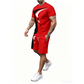 👕🏃‍♂️ PROMO FLASH 50% ! Ensemble Homme Imprimé Graphique – Design Audacieux, Tissu Respirant, 3 Couleurs, 8 Tailles, Parfait Sport & Quotidien Décontracté ✨