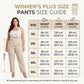 👖🍂 PROMO FLASH 50% ! Pantalon Femme Casual à Chevilles Retroussées – Coupe Ample, Ceinture Élastique, Poches Plaquées, Tissu Coton & Lin, 4 Coloris, Tailles 1XL-5XL ✨