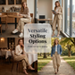 🎀✨ PROMO LIMITÉE 50% ! Pantalon Femme Plissé & Large – Taille Haute, Coupe Lanterne, Manchettes Froncées, Tissu Léger, Parfait pour Occasions Chic ou Décontractées 🍂