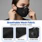 📢😷 PROMO FLASH 50% ! Masque Sport Réutilisable avec Filtre Charbon – 6 Filtres, Valves Double Flux, Léger, 2 Styles, Parfait pour Vélo, Course & Extérieur 🚴‍♂️