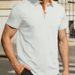 👔🌿 PROMO LIMITÉE 50% ! Chemise Homme à Col Texturé Contrasté – Respirante, Absorbante, 5 Couleurs, Taille S-3XL, Style Moderne & Durable ✨