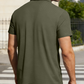 👔🌿 PROMO LIMITÉE 50% ! Chemise Homme à Col Texturé Contrasté – Respirante, Absorbante, 5 Couleurs, Taille S-3XL, Style Moderne & Durable ✨