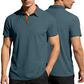 👔🌿 PROMO LIMITÉE 50% ! Chemise Homme à Col Texturé Contrasté – Respirante, Absorbante, 5 Couleurs, Taille S-3XL, Style Moderne & Durable ✨