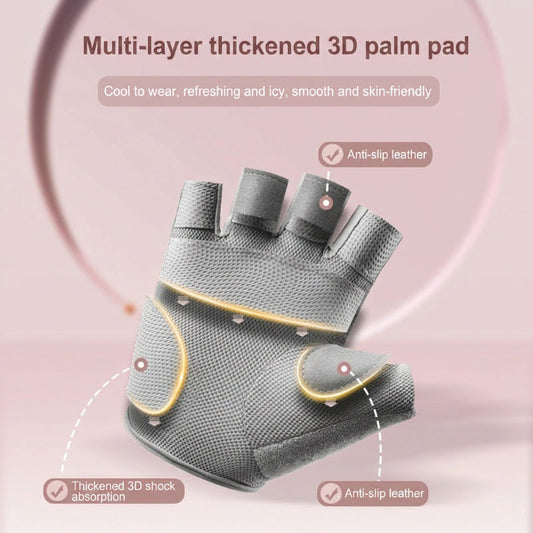 💪🧤 PROMO FLASH 50% ! Gants de Fitness Anti-Dérapants – Paume Rembourrée, Dos en Maille Respirant, Support de Poignet Réglable, 3 Couleurs, 3 Tailles, Parfaits pour Musculation & CrossFit 🔥