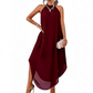 👗💃 PROMO LIMITÉE 50% ! Robe Femme Dos Nu & Ourlet Asymétrique – Coupe Loose, Tissu Fluide, 5 Couleurs, 5 Tailles, Moderne & Polyvalente ✨