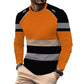 🏃‍♂️🔥 PROMO FLASH 50% ! Haut Sport Homme à Manches Longues – Respirant, Imprimé 3D Haute Visibilité, 10 Couleurs, 9 Tailles, Parfait Fitness & Extérieur ✨