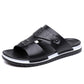 👞🏖️ PROMO FLASH 50% ! Sandales Slip-On Homme Simili Cuir – 2 Textures, Semelle Anti-Dérapante, 3 Couleurs, Pointures 39-48, Respirantes, Rembourrées ✨