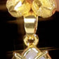 🦋💎 PROMO FLASH 50% ! Collier Pendentif Tulipe Minimaliste – Acier Titane Hypoallergénique, Pierre Centrale, Chaîne Réglable, Cadeau Élégant 👑