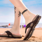🩴🏖️ OFFRE FLASH 50% ! Tongs Homme Légères & Flexibles – Semelle Massante, Antidérapante, 7 Pointures, 3 Couleurs, Parfaites Plage & Quotidien ✨