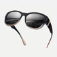 🏖️🔥 PROMO -50% ! Lunettes Soleil Polarisées Sur-Lunettes Femme – 9 Couches Anti-Reflets Eau Route Neige UV400, Grande Monture Glamour Hollywood, Matériaux Haute Qualité Charnières Renforcées · 4 Styles ✨