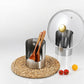🔥 50 % DE RÉDUCTION ! 🍳 Organisateur d’Ustensiles de Cuisine Multifonctionnel – Acier Inoxydable – Design Vertical Compact & Base Stable pour Plan de Travail Rangé 🧂