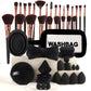 💄✨ PROMO LIMITÉE 50% ! Ensemble Pinceaux & Éponges de Maquillage (40 ou 51 Pièces) – Tout-en-Un, Doux, Économiseur de Produit, 5 Kits Couleurs au Choix 🎨
