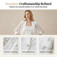 ☀️🌸 PROMO FLASH 50% ! Blazer Blanc Dentelle Femme – Coupe Ajustée, Manches 3/4 Dentelle, Élégant Bureau & Soirée, 5 Tailles 👜