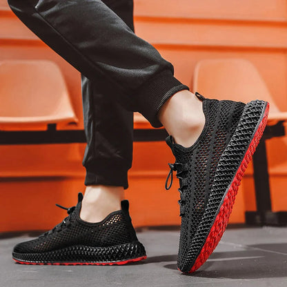 👟🌬️ PROMO LIMITÉE 50% ! Chaussures Homme Respirantes & Aérées – Semelle Antidérapante Élastique, Tige Maille, Sans Lacets, Léger 347g, Toutes Occasions 🏃‍♂️