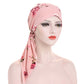 👒🌸 PROMO FLASH 50% ! Turban Foulard Pré-Noué Femme – Motifs Floraux, Tissu Doux & Respirant, Taille Unique, Pratique & Élégant, Idéal Quotidien 🎀