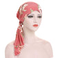👒🌸 PROMO FLASH 50% ! Turban Foulard Pré-Noué Femme – Motifs Floraux, Tissu Doux & Respirant, Taille Unique, Pratique & Élégant, Idéal Quotidien 🎀