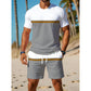 problème avant d'acheter. 🏖️👕 PROMO FLASH 50% ! Ensemble Sport Été Homme Color-Block – T-shirt Respirant + Short Cordon, 2 Pièces, 8 Tailles, Idéal Plage & Sport 🌴