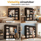 🔥📦 DERNIER JOUR -49% ! Armoire Portable en Tissu Non Tissé – Facile à Monter, Structure Acier, 3 Tailles, Idéale Chambre & Dressing 🏠