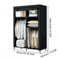 🔥📦 DERNIER JOUR -49% ! Armoire Portable en Tissu Non Tissé – Facile à Monter, Structure Acier, 3 Tailles, Idéale Chambre & Dressing 🏠
