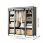 🔥📦 DERNIER JOUR -49% ! Armoire Portable en Tissu Non Tissé – Facile à Monter, Structure Acier, 3 Tailles, Idéale Chambre & Dressing 🏠