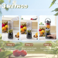 🥤🔪 PROMO FLASH 50% ! Mixeur-Jus Portable Sans Fil – 10 Lames, Moteur Puissant, Recharge USB, 3 Couleurs, Idéal Smoothies & Voyage 🍓