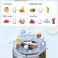 🥤🔪 PROMO FLASH 50% ! Mixeur-Jus Portable Sans Fil – 10 Lames, Moteur Puissant, Recharge USB, 3 Couleurs, Idéal Smoothies & Voyage 🍓