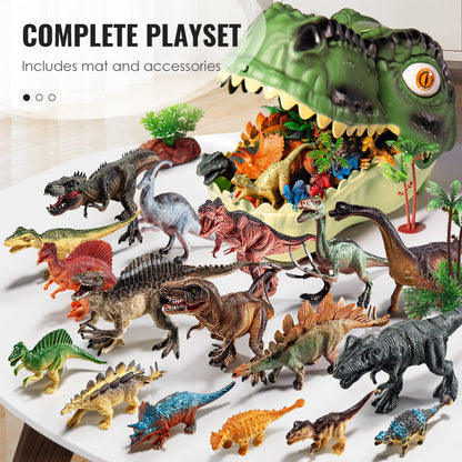 🦖 PROMO FLASH : 50% DE RÉDUCTION ! Coffret Dinosaures Éducatif pour Enfants – Figurines Ultra Réalistes, Caoutchouc Résistant & Boîte de Rangement T-Rex for une Aventure Jurassique à la Maison ✨🌋