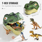 🦖 PROMO FLASH : 50% DE RÉDUCTION ! Coffret Dinosaures Éducatif pour Enfants – Figurines Ultra Réalistes, Caoutchouc Résistant & Boîte de Rangement T-Rex for une Aventure Jurassique à la Maison ✨🌋