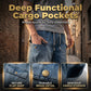 👖🏙️ PROMO FLASH 50% ! Short Cargo Denim Ample Homme – Style Urbain, Poches Profondes, Ceinture Élastique, 3 Couleurs, Tailles M-3XL, Idéal Streetwear & Été 🛹