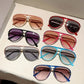 🕶️ 50% DE RÉDUCTION ! ⏰ Lunettes de Soleil Rétro Double-Pont – PC + Métal – UV400 & Verres Dégradés for Look Vintage
