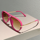 🕶️ 50% DE RÉDUCTION ! ⏰ Lunettes de Soleil Rétro Double-Pont – PC + Métal – UV400 & Verres Dégradés for Look Vintage