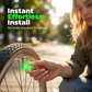 📢🚗 PROMO FLASH 50% ! Bouchons de Valve de Pneu Lumineux Universels – Fluorescents, Sans Piles, Joint Hermétique, 6 Coloris, Idéaux Voitures & Vélos ✨