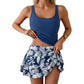 ☀️ SOLDES D'ÉTÉ – 70% DE RÉDUCTION ! 🌊 Ensemble Maillot de Bain Tankini à Jupe Nouée – Top Confortable, Bas à Jupe Flatteur & Lien Latéral Ajustable – Idéal pour la Plage et la Piscine 🏖️