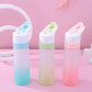 💧🏃 PROMO FLASH 50% ! Gourde Sport Portable Grande Capacité 650-700ml – Avec Pulvérisateur, Design Translucide, Anti-Choc, Anti-Fuite, 4 Couleurs, Idéale Sport & Plein Air 🌿