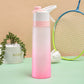 💧🏃 PROMO FLASH 50% ! Gourde Sport Portable Grande Capacité 650-700ml – Avec Pulvérisateur, Design Translucide, Anti-Choc, Anti-Fuite, 4 Couleurs, Idéale Sport & Plein Air 🌿