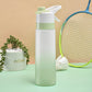 💧🏃 PROMO FLASH 50% ! Gourde Sport Portable Grande Capacité 650-700ml – Avec Pulvérisateur, Design Translucide, Anti-Choc, Anti-Fuite, 4 Couleurs, Idéale Sport & Plein Air 🌿