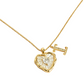 💎 PROMO LIMITÉE -50% ! ✨ Collier Micro Pavé Lettre & Cœur – Pendentif Initial A–Z, Chaîne Titane Anti-Rouille, Ajustable 45+5cm · Style Hip-Hop Romantique 💥