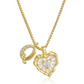 💎 PROMO LIMITÉE -50% ! ✨ Collier Micro Pavé Lettre & Cœur – Pendentif Initial A–Z, Chaîne Titane Anti-Rouille, Ajustable 45+5cm · Style Hip-Hop Romantique 💥